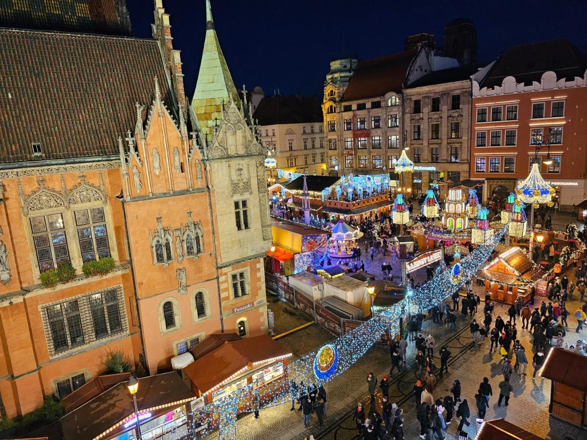 Rynek Market Square Wroclove Tectum Apartments Z Widokiem Na Rynek Wrocław Extérieur photo